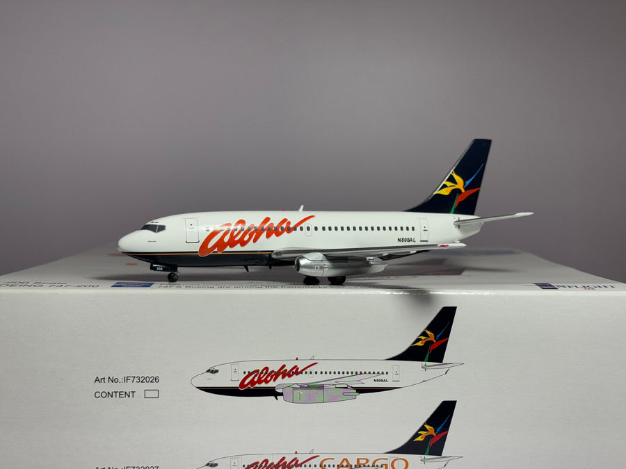 Inflight200 Aloha Airlines Boeing 737-200 N808AL 1990s colors IF732026