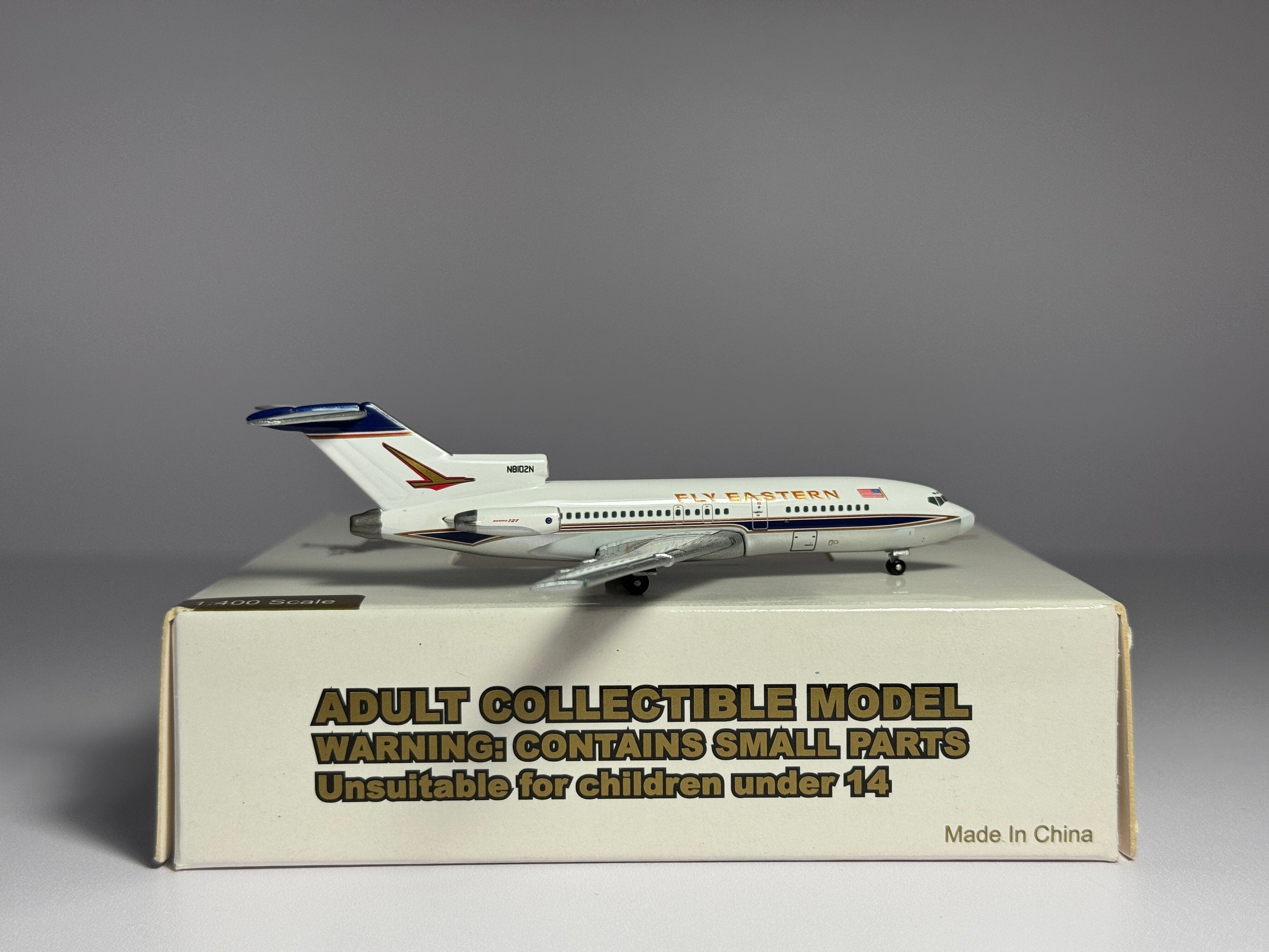 Aeroclassics 1:400 Eastern Airlines Boeing 727-100 N8102N Fly Eastern GFEAL001