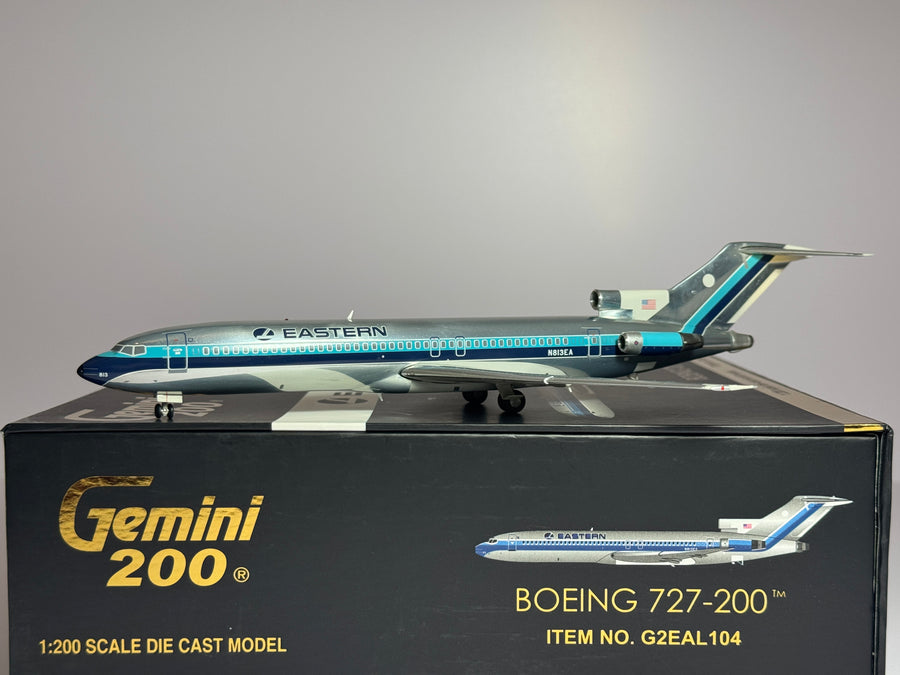 Gemini Jets 1:200 Eastern Airlines Boeing 727-200 N813EA Polished G2EAL104