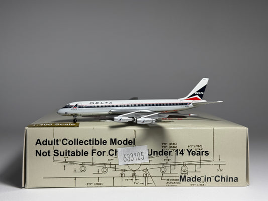 Aeroclassics 1:400 Delta Air Lines Douglas DC-8-30 N8166A Widget ACN8166A
