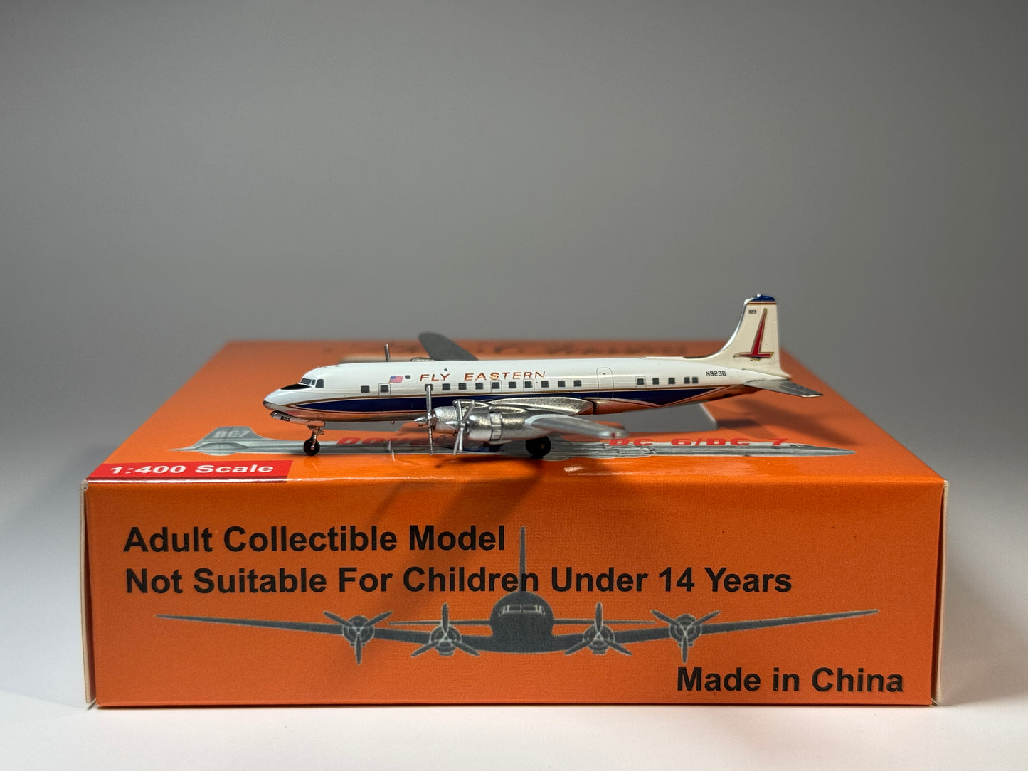 Aeroclassics 1:400 Eastern Airlines Douglas DC-7B N823D Fly Eastern ACN823D