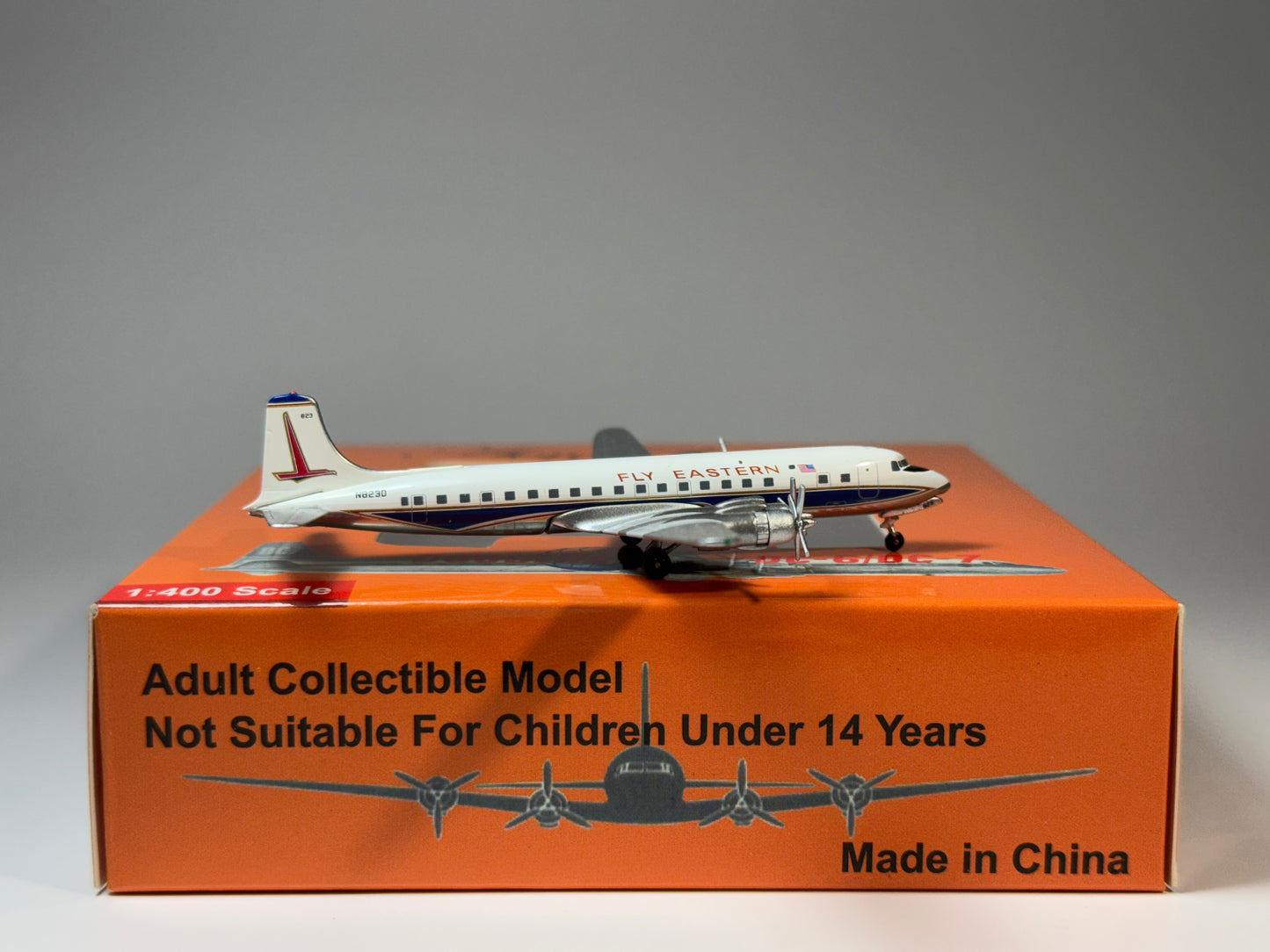 Aeroclassics 1:400 Eastern Airlines Douglas DC-7B N823D Fly Eastern ACN823D