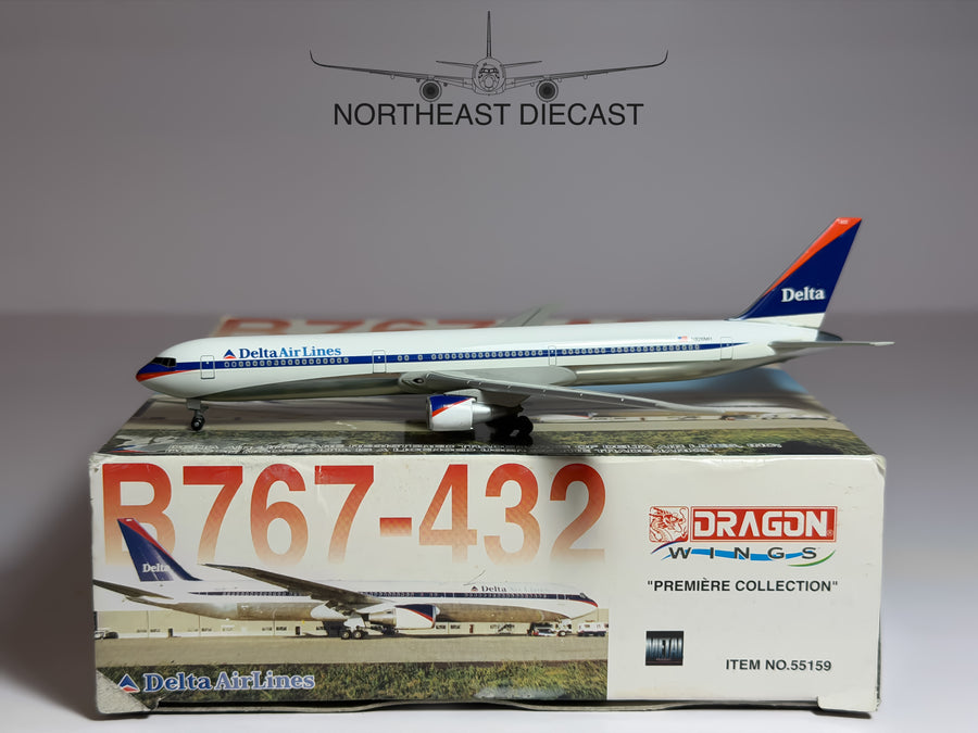 Delta Air Lines Boeing 767-400 1:400 Dragon Wings N826MH (55159)