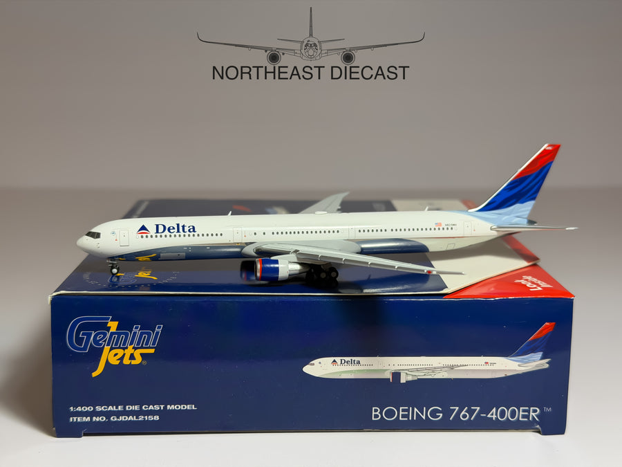 Delta Air Lines Boeing 767-400 1:400 Gemini Jets N829MH (GJDAL2158)