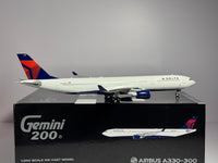 Gemini Jets 1:200 Delta Air Lines Airbus A330-300 N829NW current scheme G2DAL1119