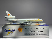 Gemini Jets 1:400 National Airlines McDonnell Douglas DC-10-30 N82NA Sun King GJNAL169