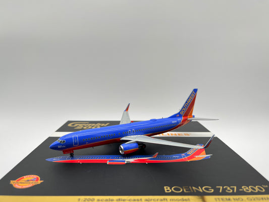 Gemini Jets 1:200 Southwest Boeing 737-800 N8301J Warrior One G2SWA349