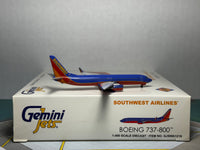 Gemini Jets 1:400 Southwest Airlines Boeing 737-800 N8302F Canyon Blue GJSWA1219