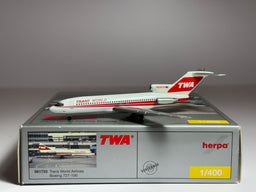Herpa 1:400 Trans World Airlines Boeing 727-100 N839TW Dual Stripes 561723