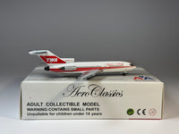 Aeroclassics 1:400 TWA Trans World Airlines Boeing 727-100 N847TW Double Stripe ACN847TW