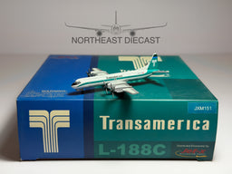 Transamerica Lockheed L-188 Electra 1:400 Jet-X N852U (JXM151)
