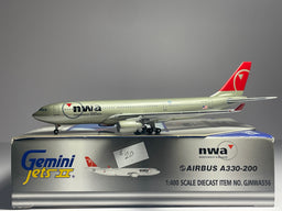 Gemini Jets 1:400 Northwest Airlines Airbus A330-200 N853NW last scheme GJNWA556
