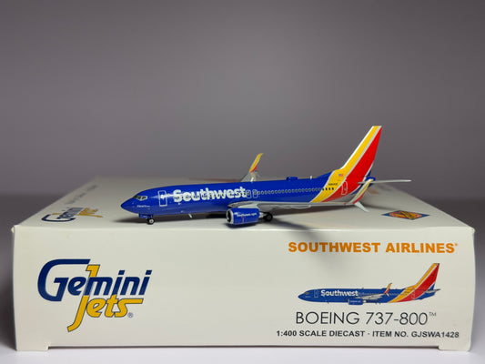 1:400 Gemini Jets Southwest Airlines Boeing 737-800 N8642E Heart One GJSWA1428