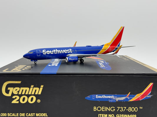 Gemini Jets 1:200 Southwest Boeing 737-800 N8662F New Colors G2SWA609