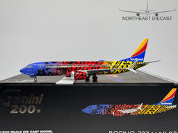 Southwest Airlines Boeing 737 MAX8 1:200 Gemini Jets N8710M (G2SWA1268)