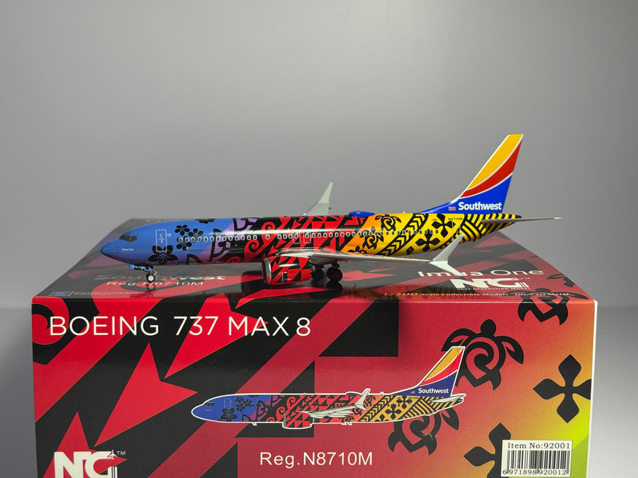 NG Models 1:200 Southwest Airlines Boeing 737 MAX8 N8710M Imua One NGM92001