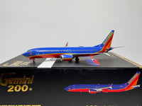 Gemini Jets 1:200 Southwest Boeing 737 MAX 8 N872CB Canyon Blue G2SWA1217