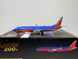 Gemini Jets 1:200 Southwest Boeing 737 MAX 8 N872CB Canyon Blue G2SWA1217
