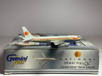 Gemini Jets 1:400 National Airlines Douglas DC-8-50 N875C Sun King GJNAL286