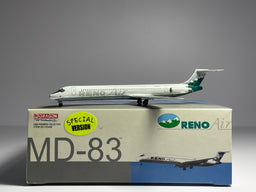 Dragon Wings 1:400 Reno Air McDonnell Douglas MD-83 N879RA Special Edition 55488