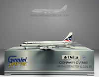 Delta Air Lines Convair CV-880 1:400 Gemini Jets N8817E (GJDAL505)