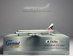 Delta Air Lines Convair CV-880 1:400 Gemini Jets N8817E (GJDAL505)