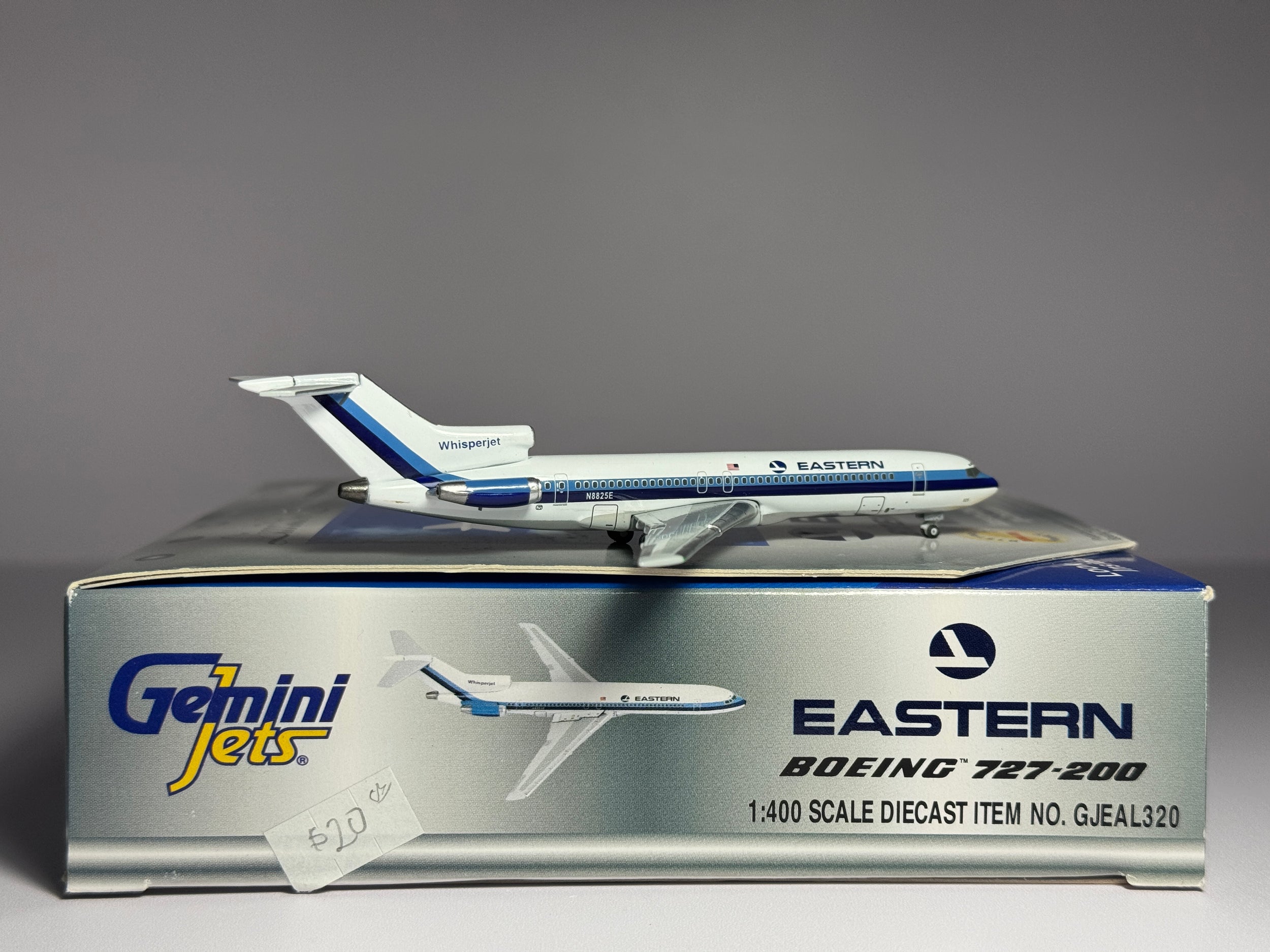 Gemini Jets 1:400 Eastern Airlines Boeing 727-200 N8825E Hockey Stick GJEAL320