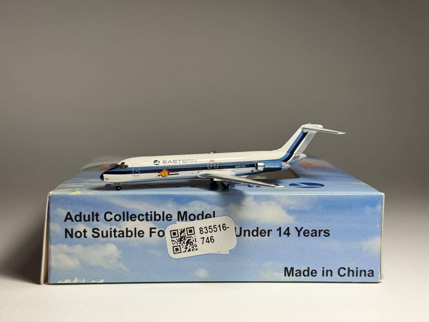 Aeroclassics 1:400 Eastern Airlines Douglas DC-9-30 N8976E Hockey Stick ACN8976E
