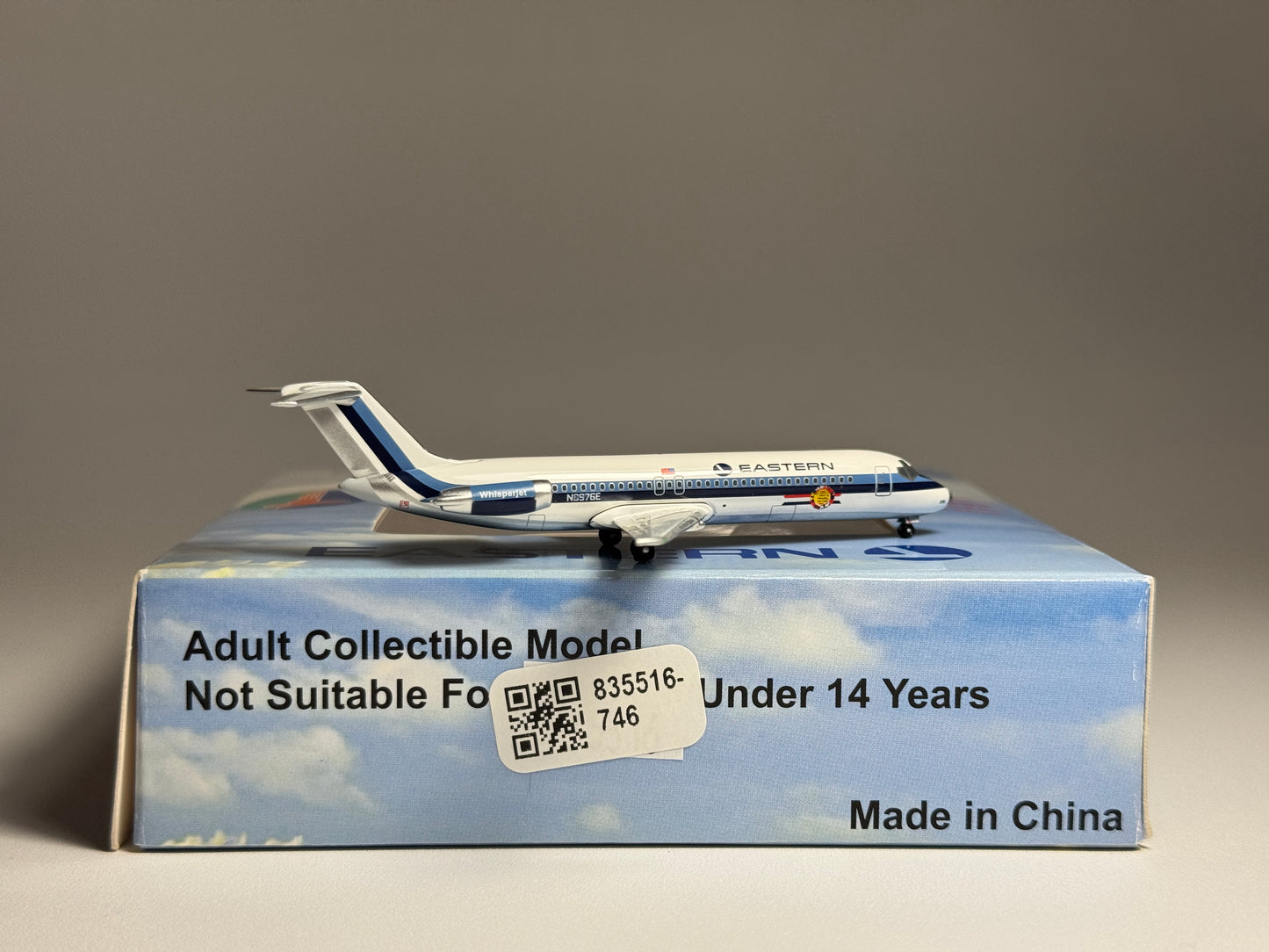 Aeroclassics 1:400 Eastern Airlines Douglas DC-9-30 N8976E Hockey Stick ACN8976E