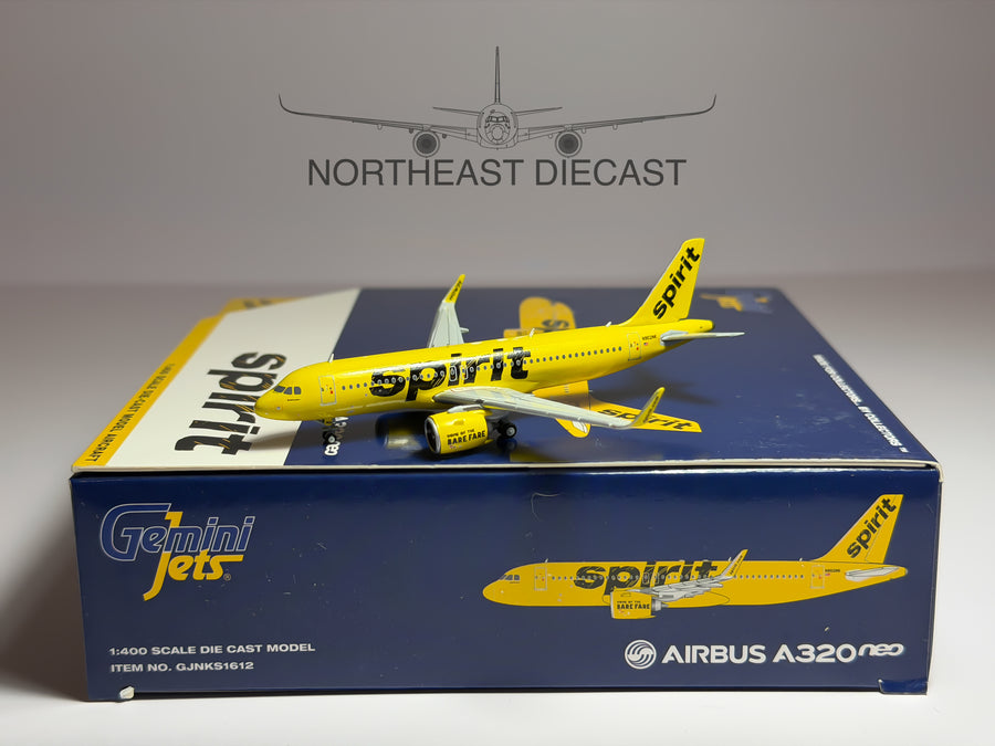 Spirit Airlines Airbus A320neo 1:400 Gemini Jets N902NK (GJNKS1612)