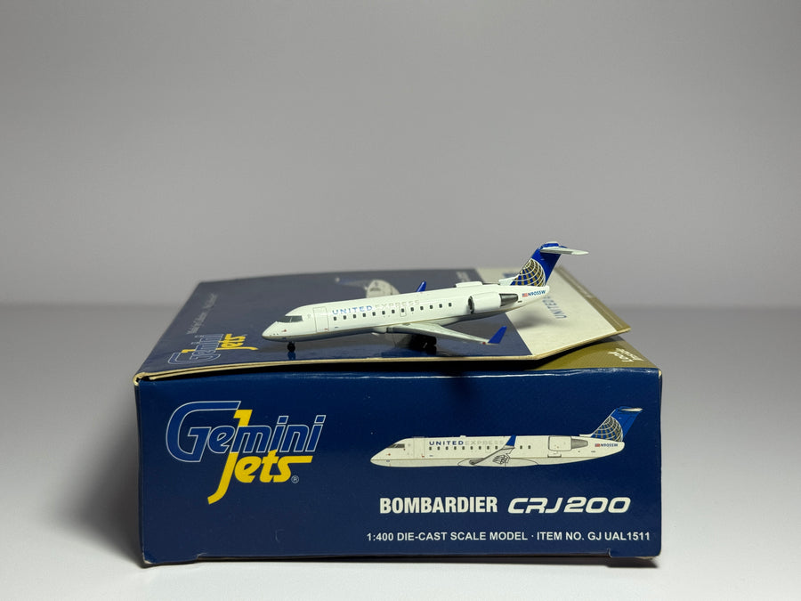 Gemini Jets 1:400 United Connection Bombardier CRJ200 N905SW Post Merger GJUAL1511