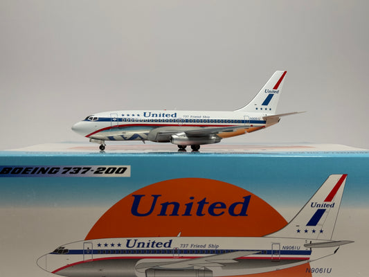 Inflight200 United Airlines Boeing 737-200 N9061U Stars and Bars IF732US1022P