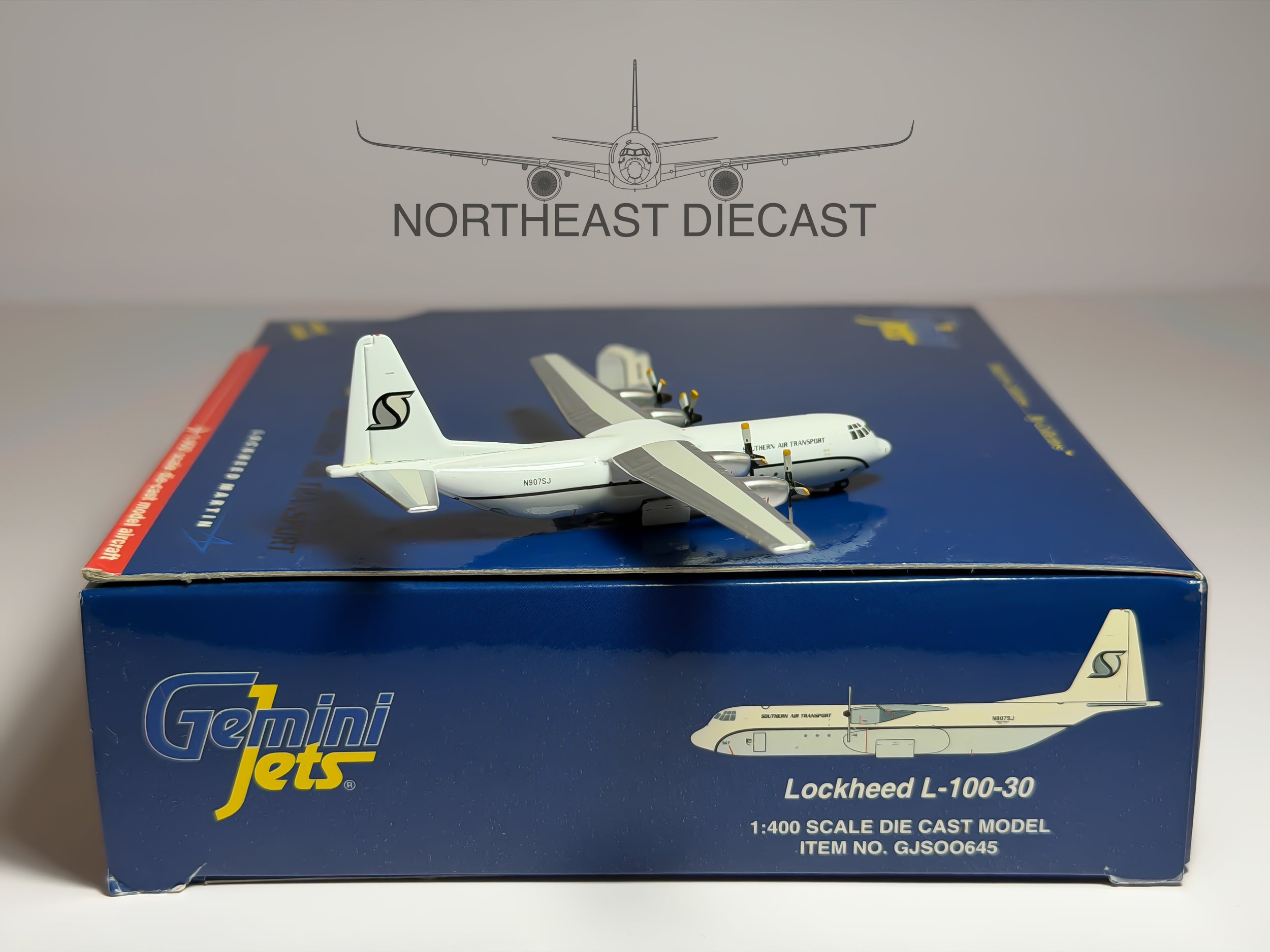 Southern Air Transport Lockheed L-100 Hercules 1:400 Gemini Jets N907SJ (GJSOO645)