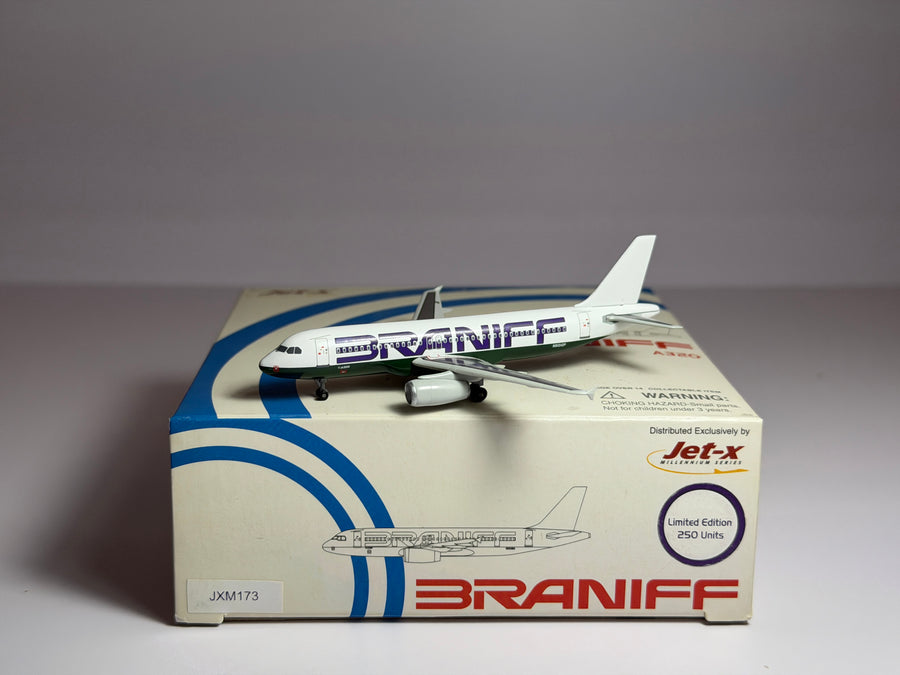 Braniff II Airbus A320-200 1:400 Jet-X N910GP (JXM173)