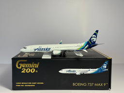 Gemini Jets 1:200 Alaska Airlines Boeing 737 MAX9 N913AK current colors G2ASA855