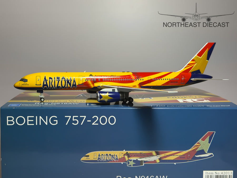 America West Airlines Boeing 757-200 1:200 NG Models N916AW (NG42013)
