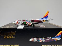 Gemini Jets 1:200 Southwest Airlines Boeing 737-700 N918WN Illinois One G2SWA872