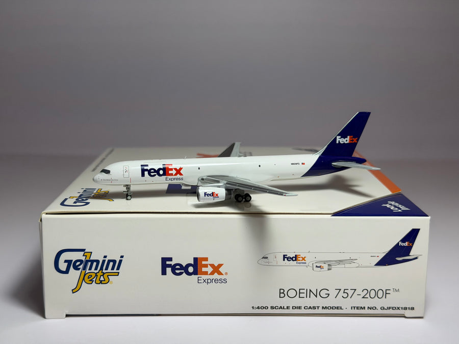Gemini Jets 1:400 FedEx Express Boeing 757-200F N920FD current colors GJFDX1818