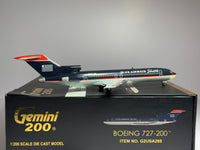 Gemini Jets 1:200 US Airways Shuttle Boeing 727-200 N925TS 1990s black top G2USA288