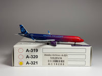 Aeroclassics 1:400 Alaska Airlines Airbus A321neo N926VA More to Love ACN926VA