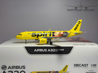 Spirit Airlines Airbus A320neo 1:200 JC Wings N932NK (SA2066)