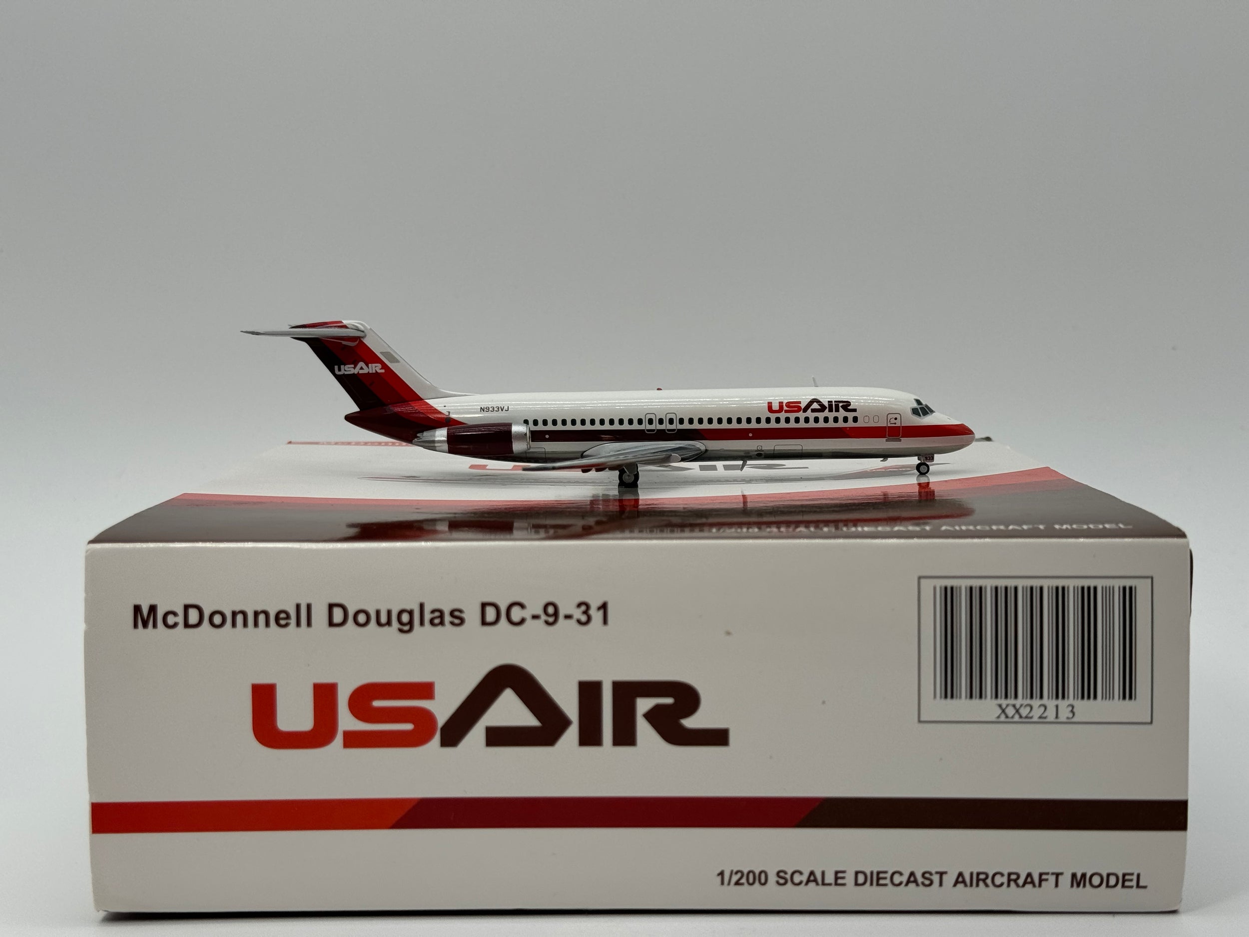 JC Wings 1:200 USAir Douglas DC-9-30 N933VJ 1990s colors XX2213
