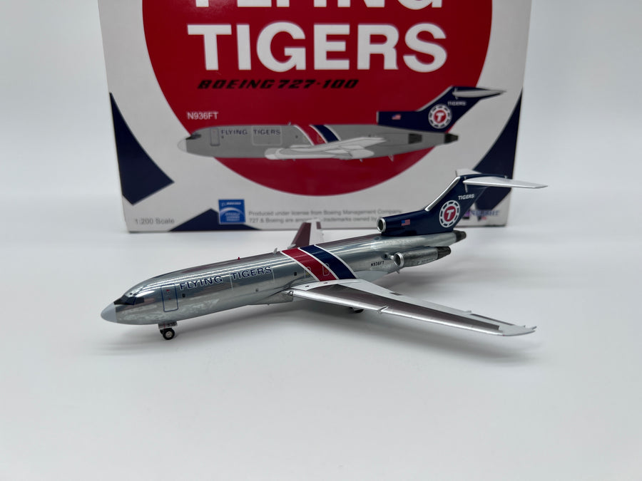 Inflight200 Flying Tigers Boeing 727-100 N936FT polished IF721039P