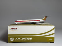 Jet-X 1:400 Continental Airlines McDonnell Douglas MD-82 N939MC Red Meatball JX099