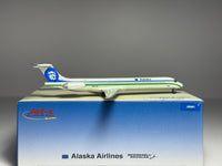 Jet-X 1:400 Alaska Airlines McDonnell Douglas MD-82 N941AS Original Eskimo JX081
