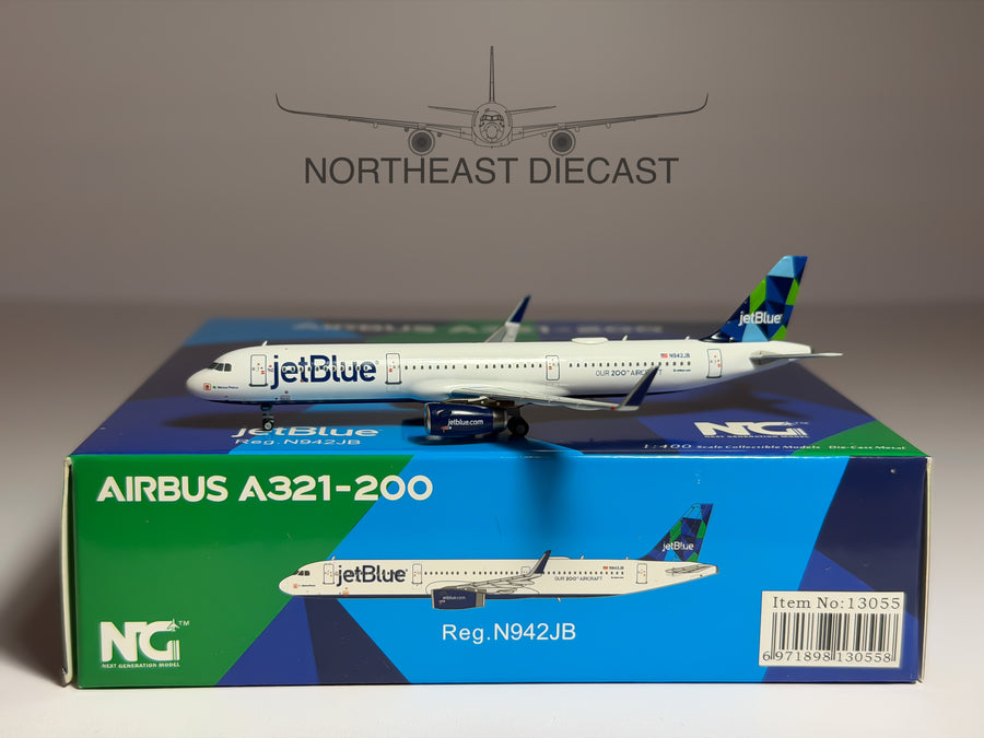 JetBlue Airbus A321 1:400 NG Models N942JB (NG13055)