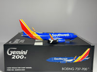 Gemini Jets 1:200 Southwest Airlines Boeing 737-700 N943WN new colors G2SWA1350