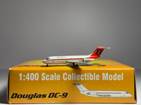 Aeroclassics 1:400 Bonanza Douglas DC-9-10 N945L 1980s colors ACBZA037