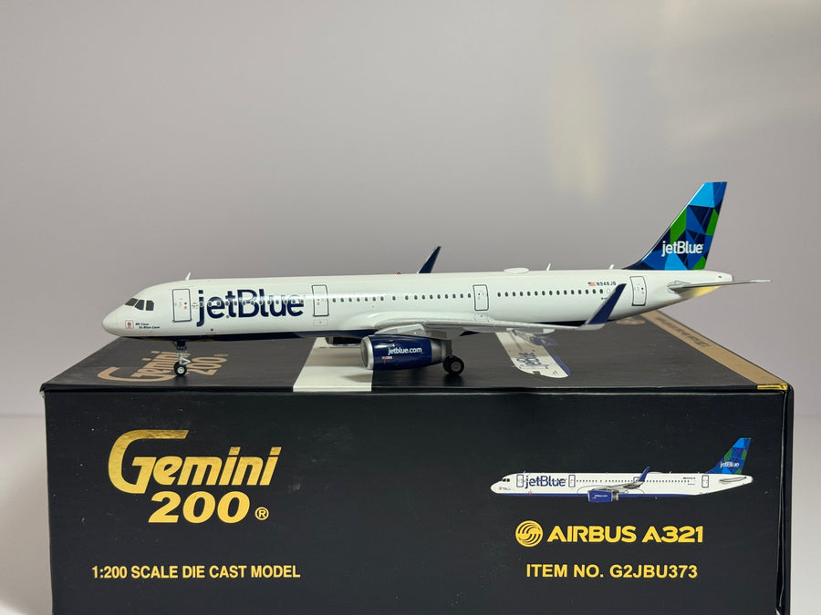 Gemini Jets 1:200 JetBlue Airbus A321 N948JB "Mi Casa es Blue Casa" G2JBU373