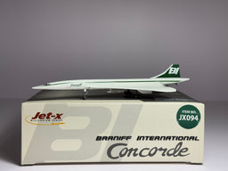 Jet-X 1:400 Braniff Aerospatiale Concorde N94AA Green Jellybean JX094